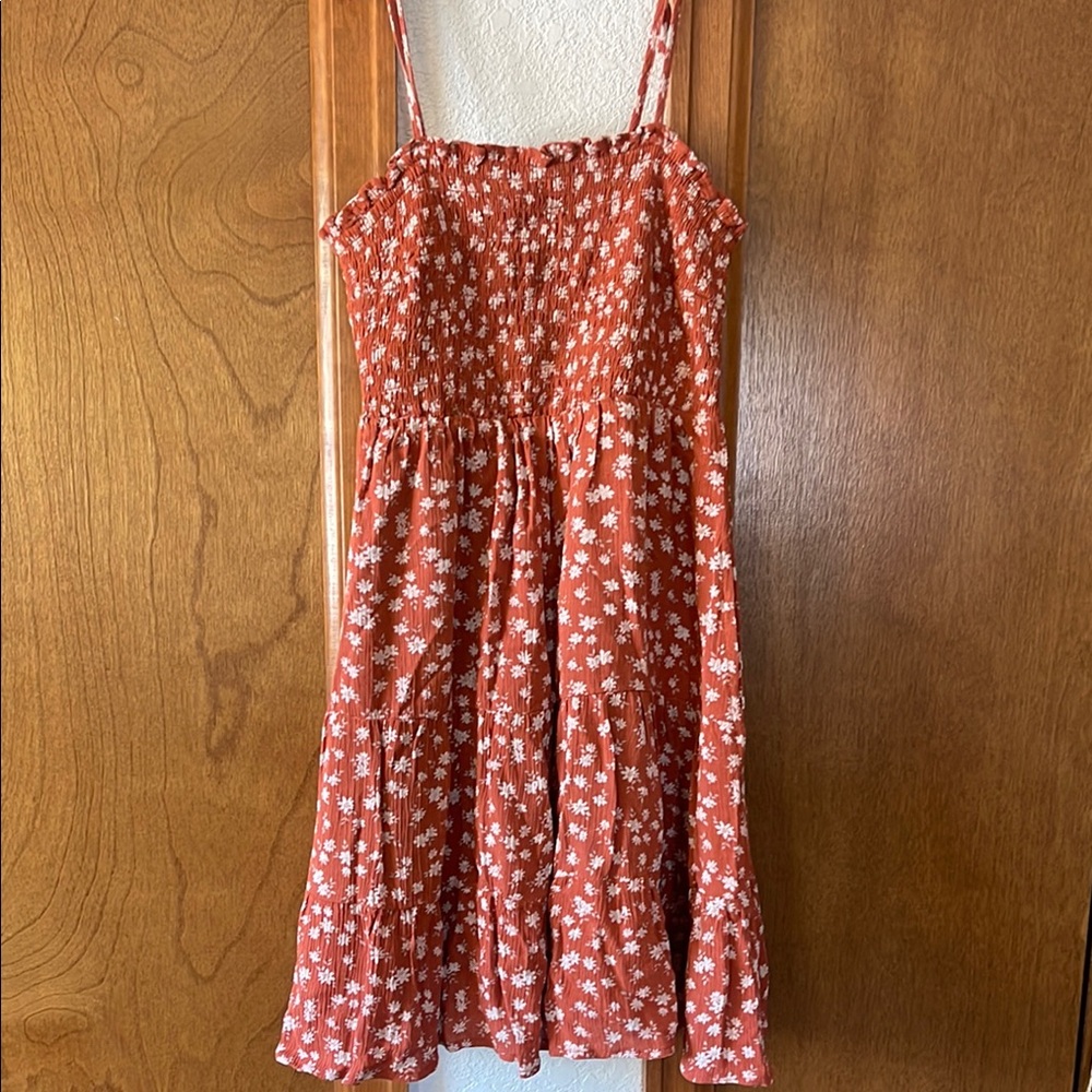 Floral Sundress with Spaghetti Straps
